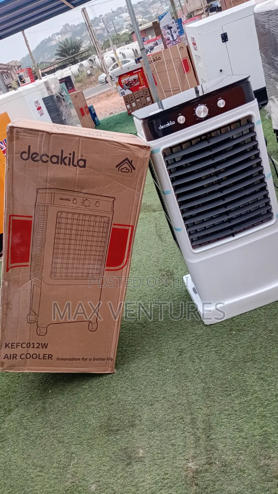 Decakila Portable Cooling Fan With Swing Function