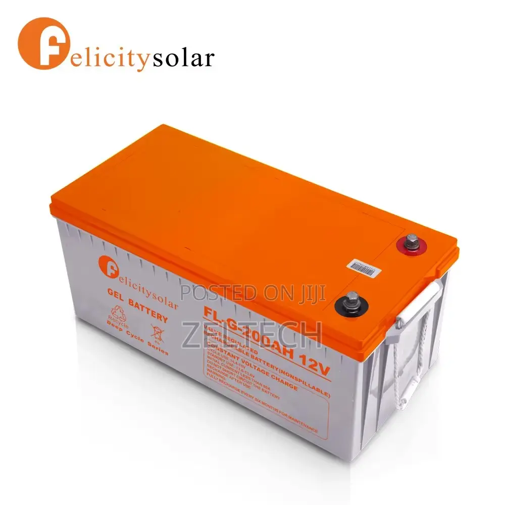 Solar Gel Battery 12V 200AH