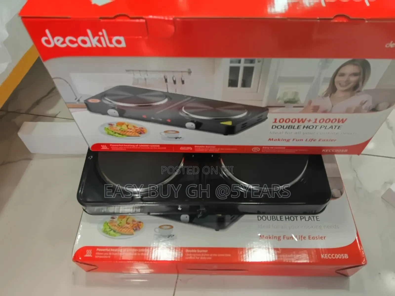 Double the Heat: Decakila Double Hot Plate