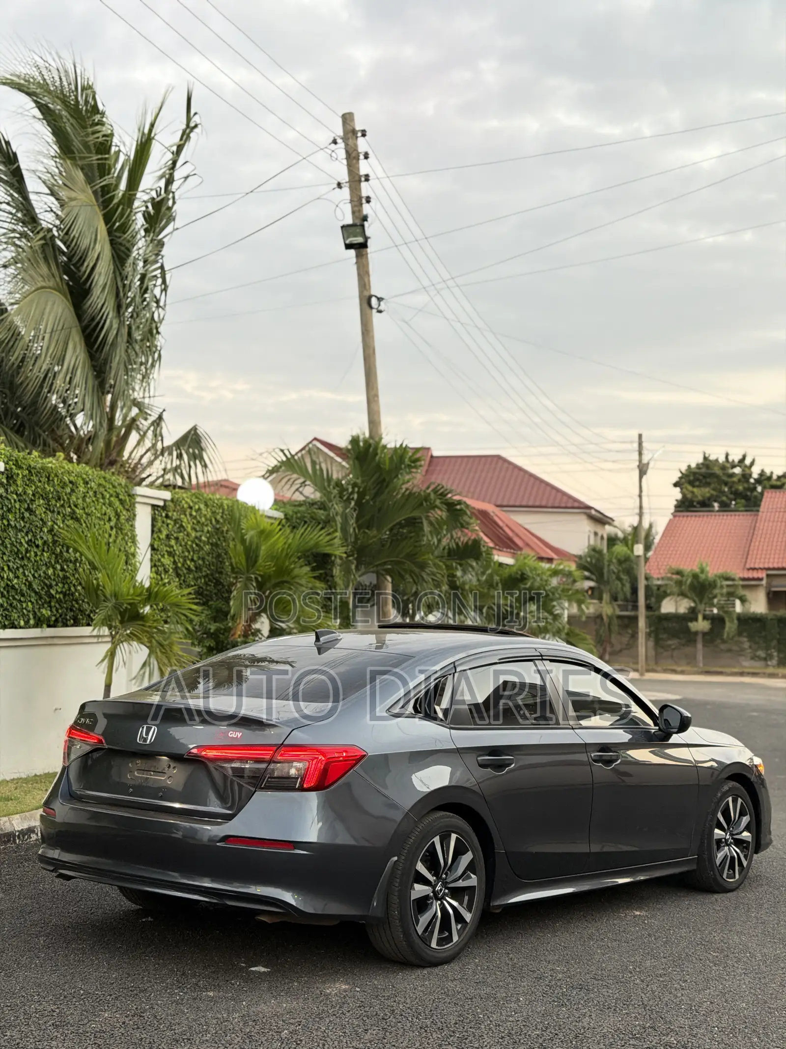 Honda Civic EX 2022 Gray