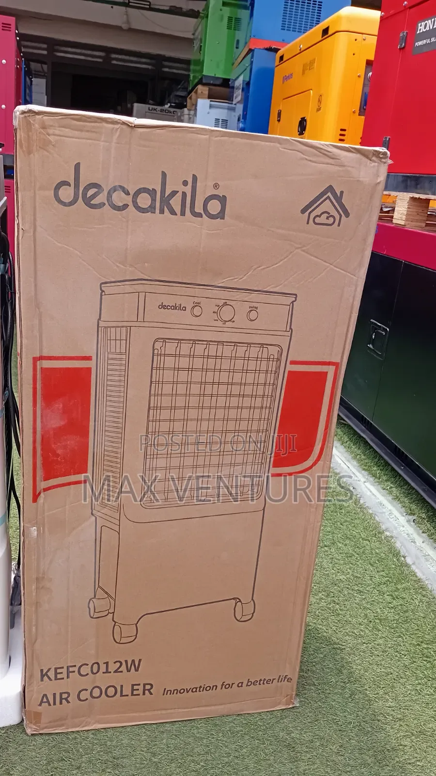 Decakila Air Cooler With Multi Speed Settings