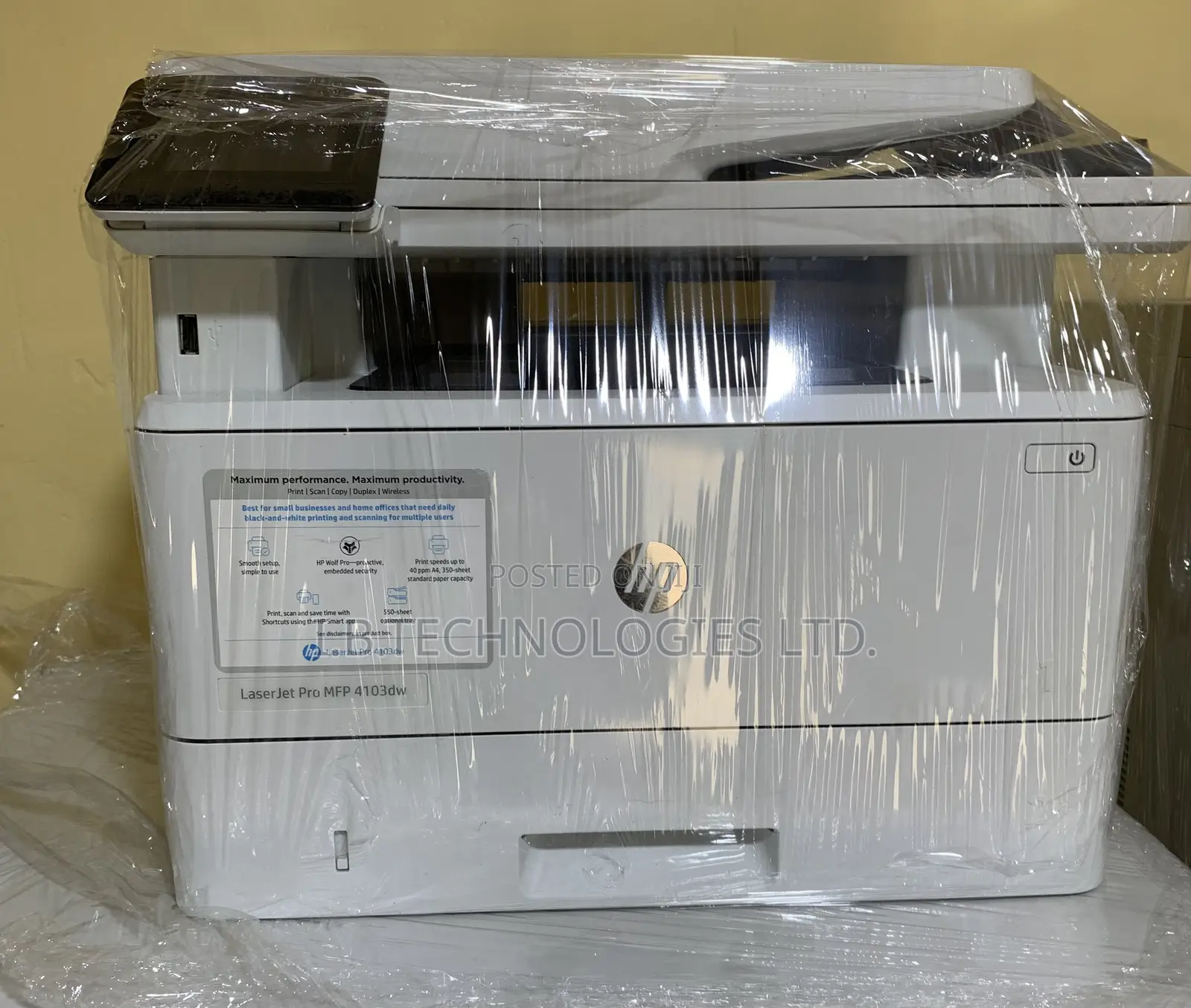 LaserJet Pro MFP 4103 Dw