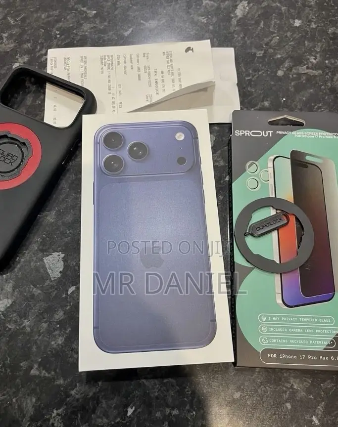 New Apple iPhone 17 Pro Max 1 TB Blue