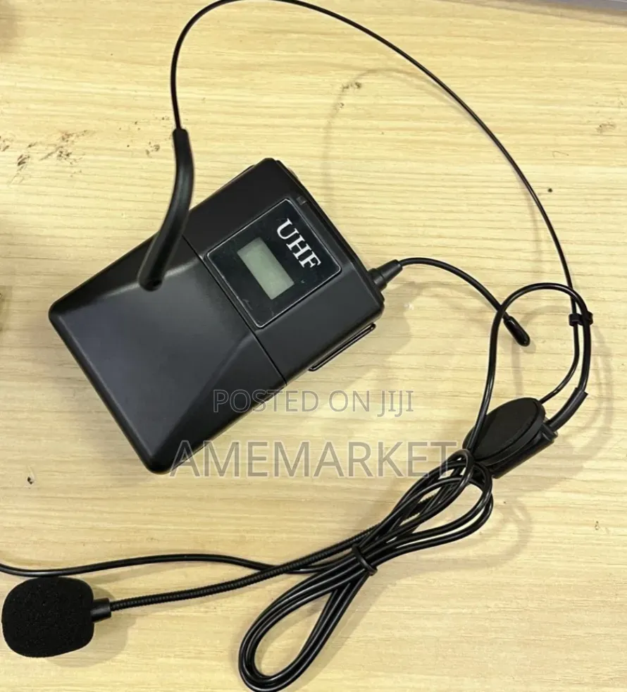 Professional UHF Wireless Headset Conference Teaching Microphone