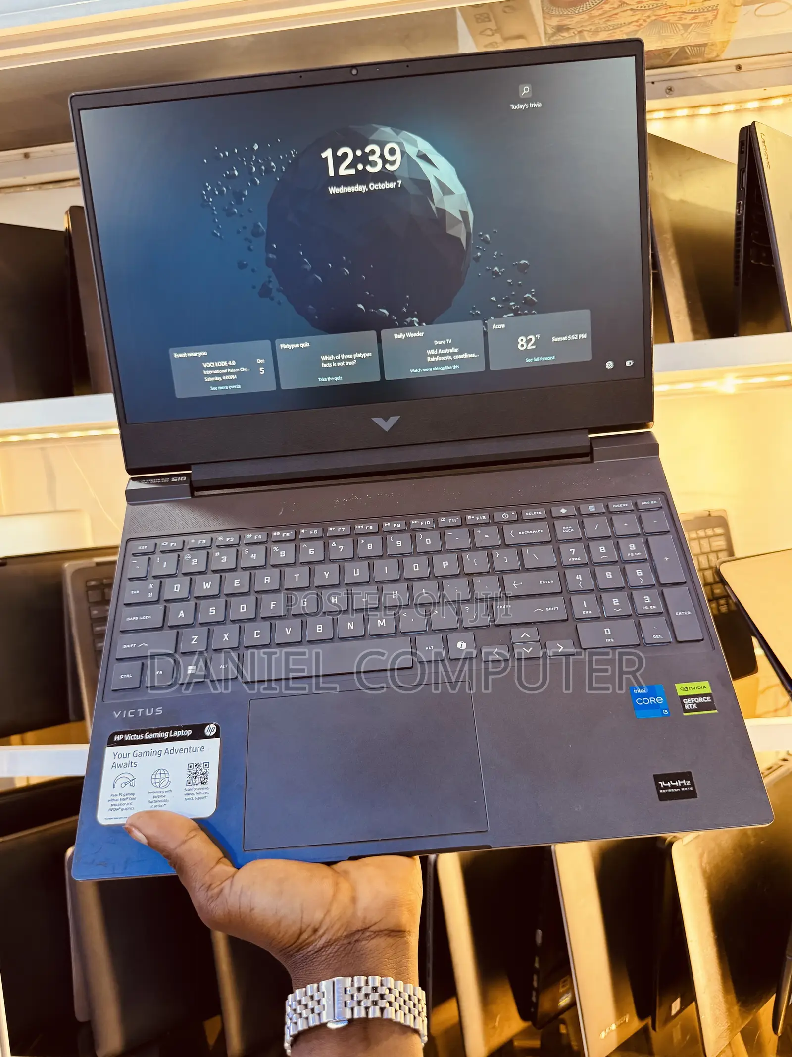 Laptop HP Victus 15 16GB Intel Core i5 SSD 512GB