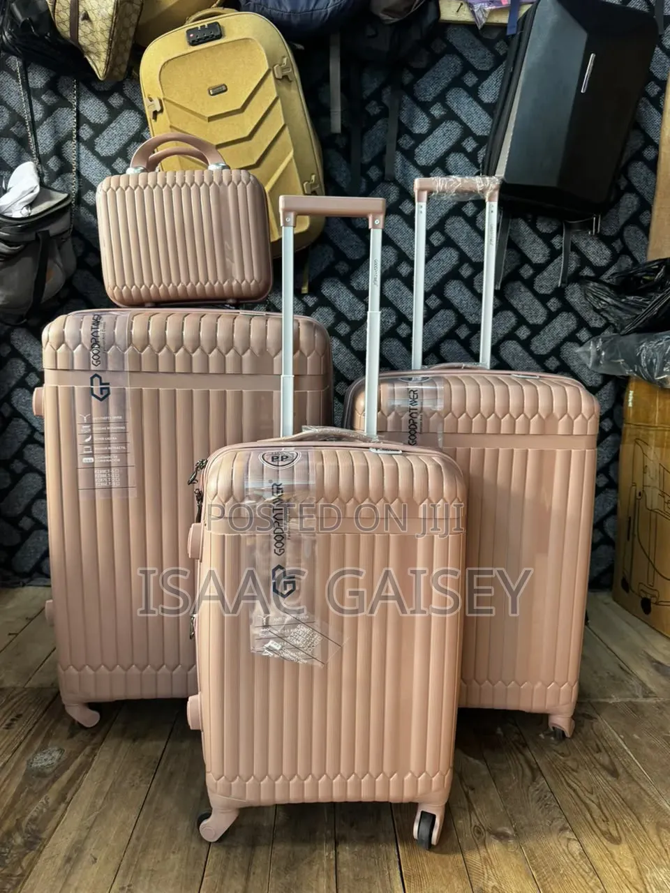 4Set Premium Trolling 360°Silent Spinner Wheels Anticrake Luggages