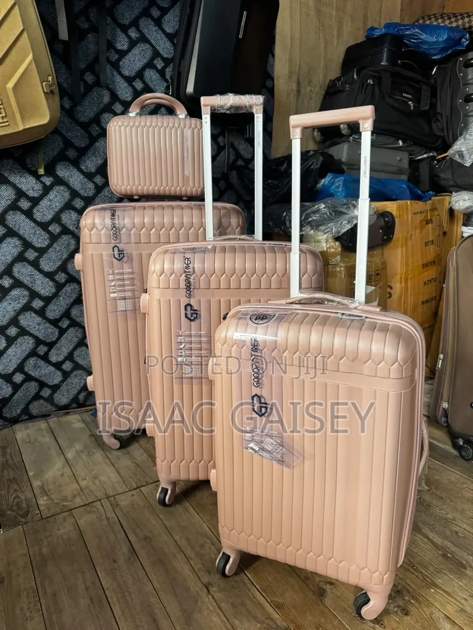 4Set Premium Trolling 360°Silent Spinner Wheels Anticrake Luggages