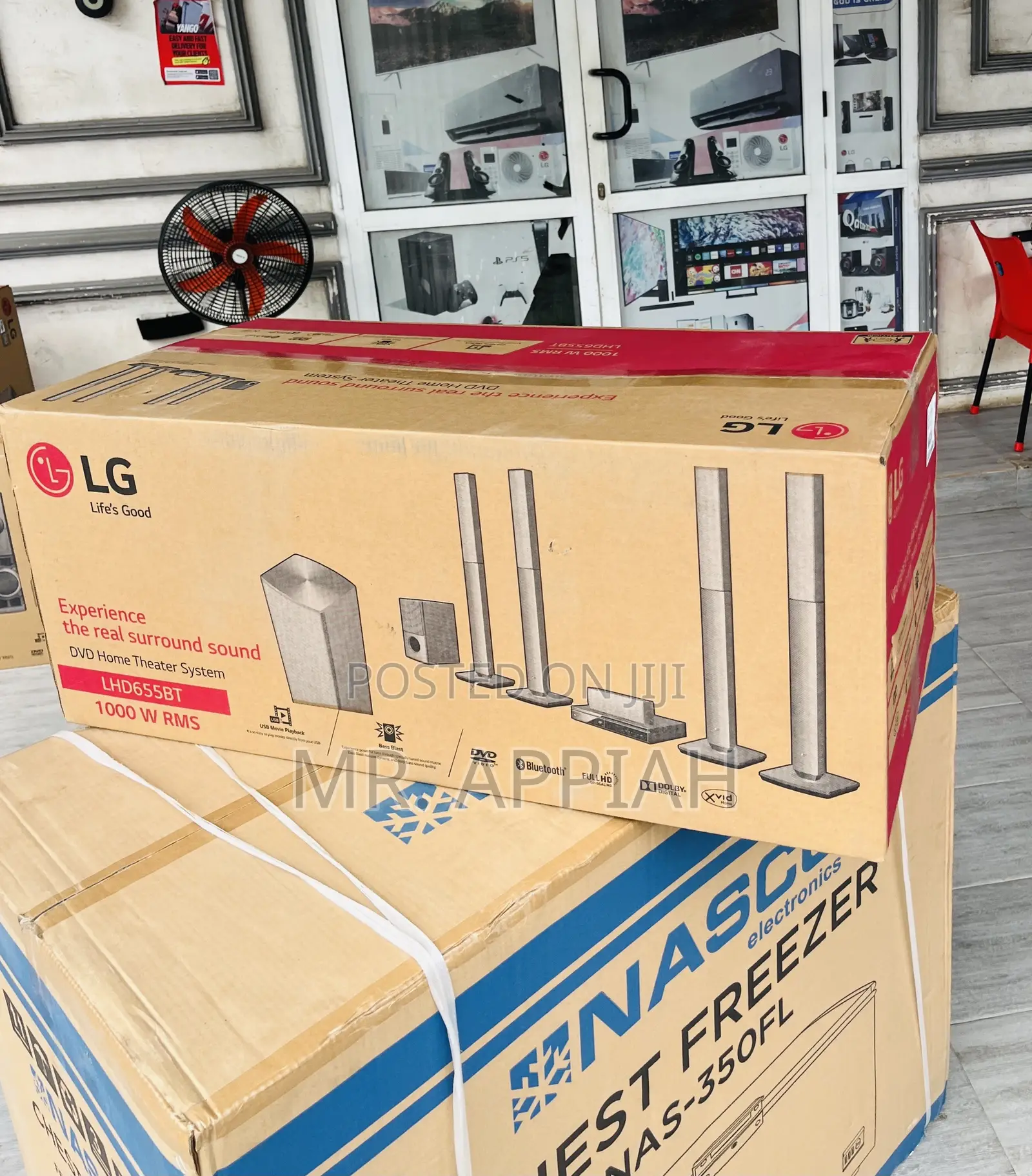 Unique LG LHD655BT 5.1ch Home Theater System(Black)Remote
