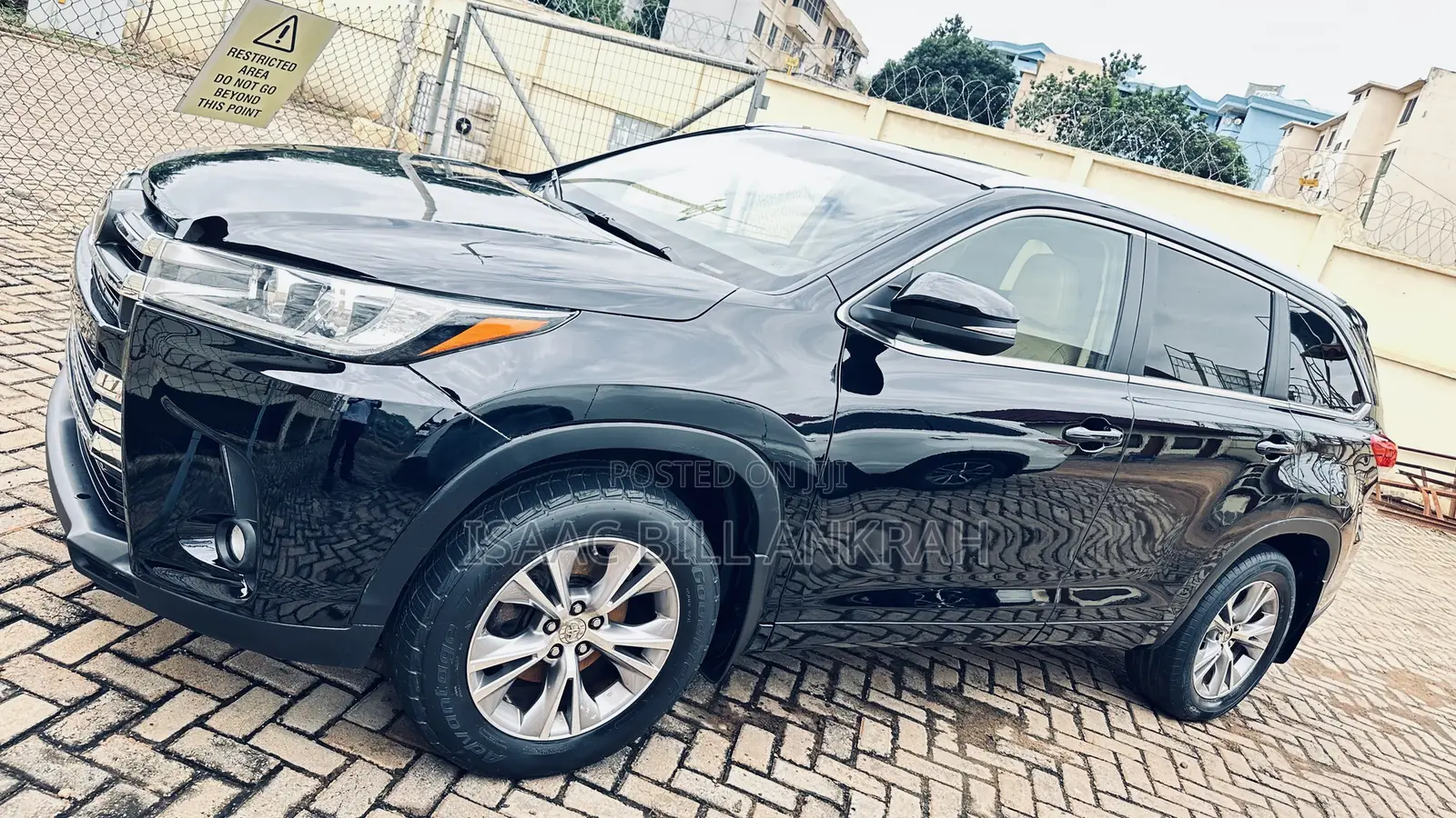 Toyota Highlander XLE V6 4x4 (3.5L 6cyl 6A) 2016 Black