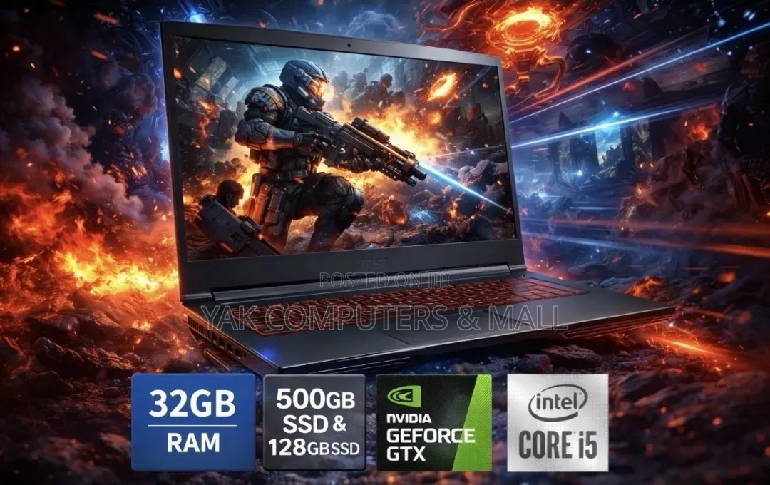 Laptop MSI 16GB Intel Core i5 SSD 512GB