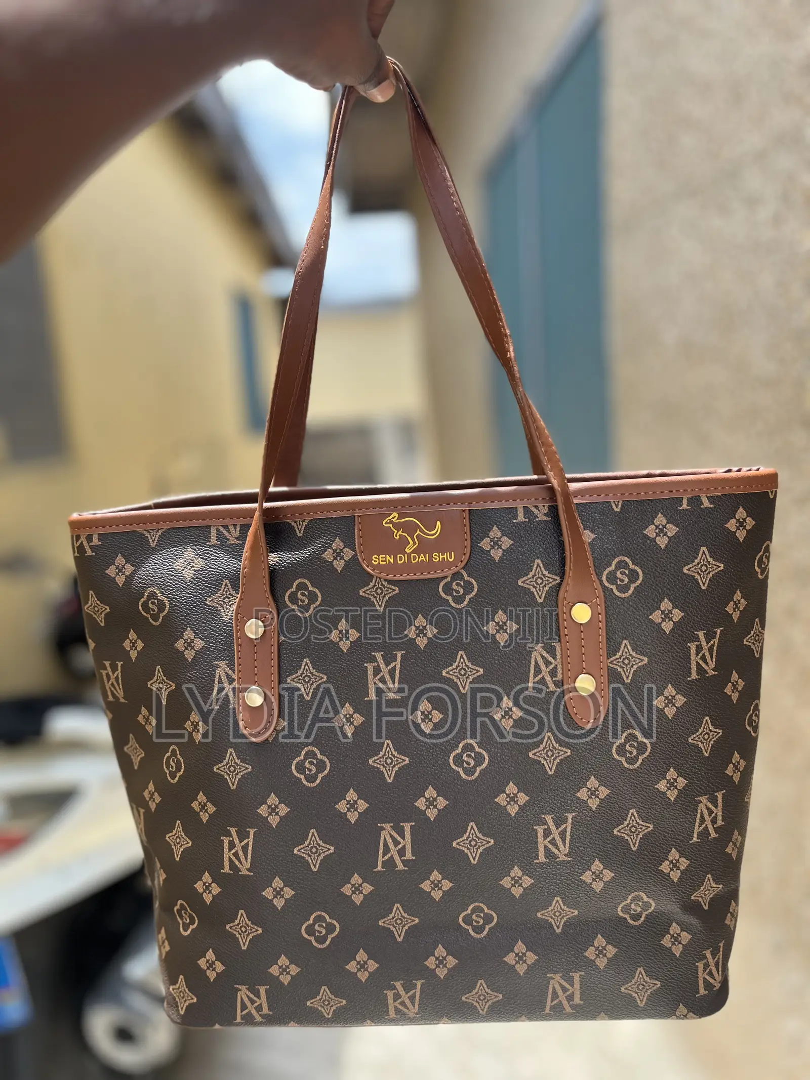 Classic Leather Totes Bag