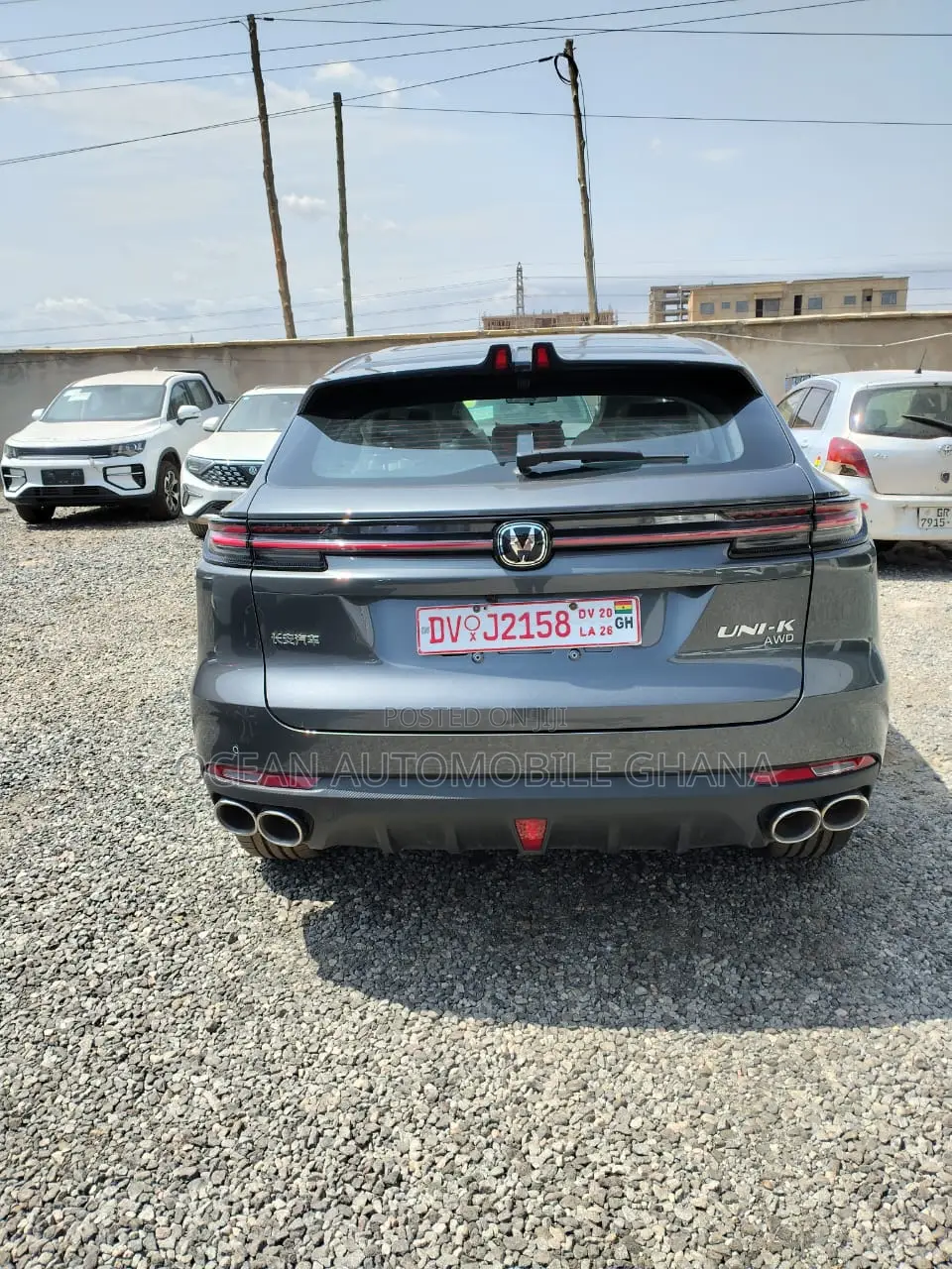 New Changan UNI-K 1.5 Hybrid FWD 2025 Gray