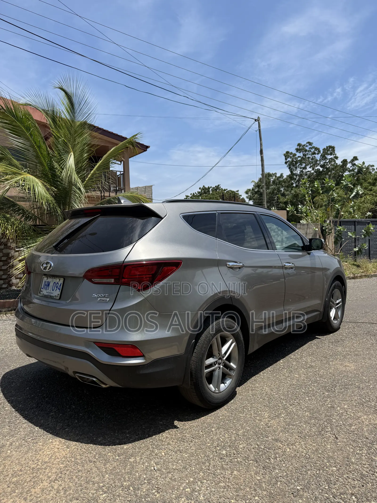 Hyundai Santa Fe SE AWD 2017 Gray