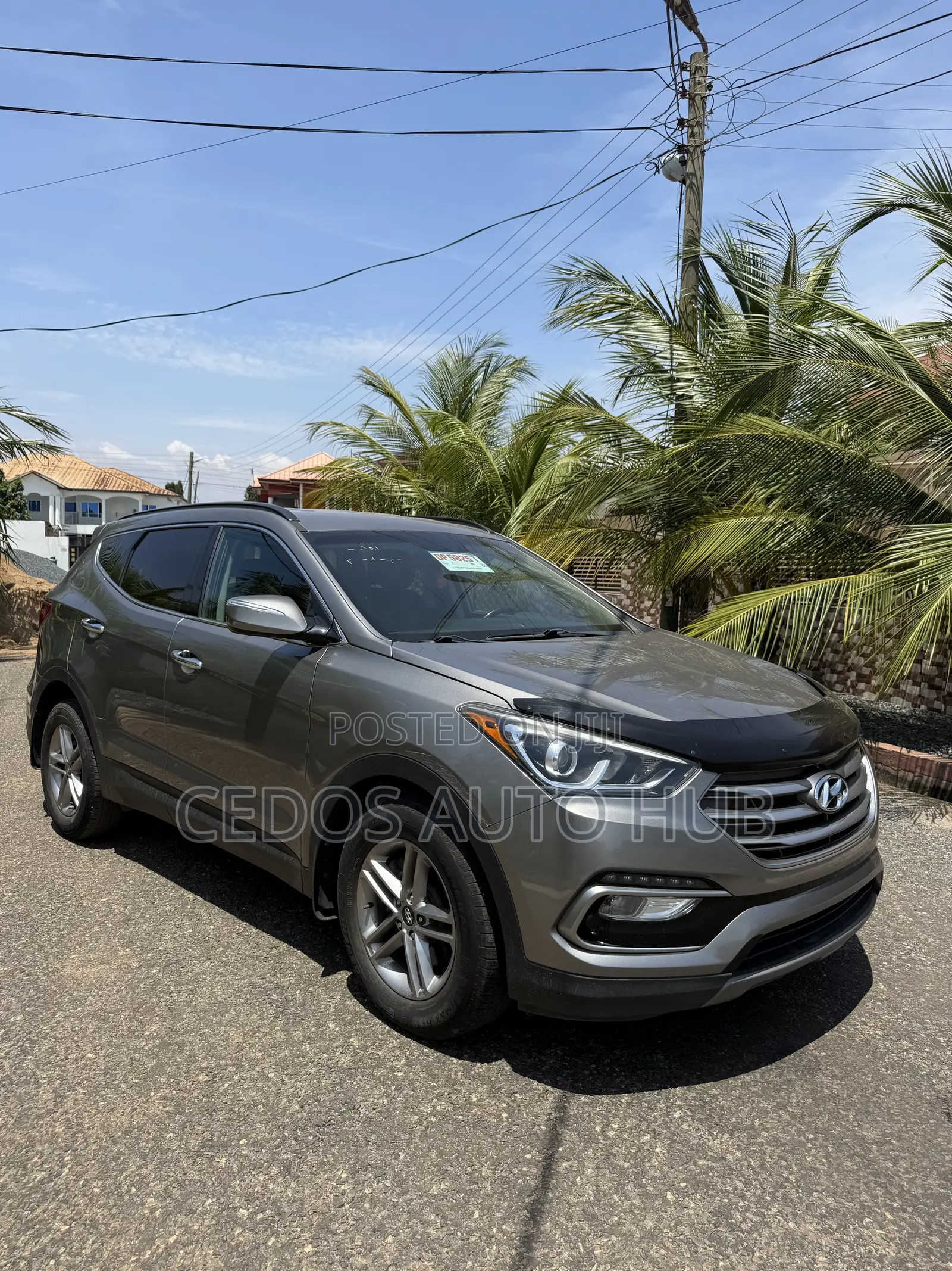 Hyundai Santa Fe SE AWD 2017 Gray