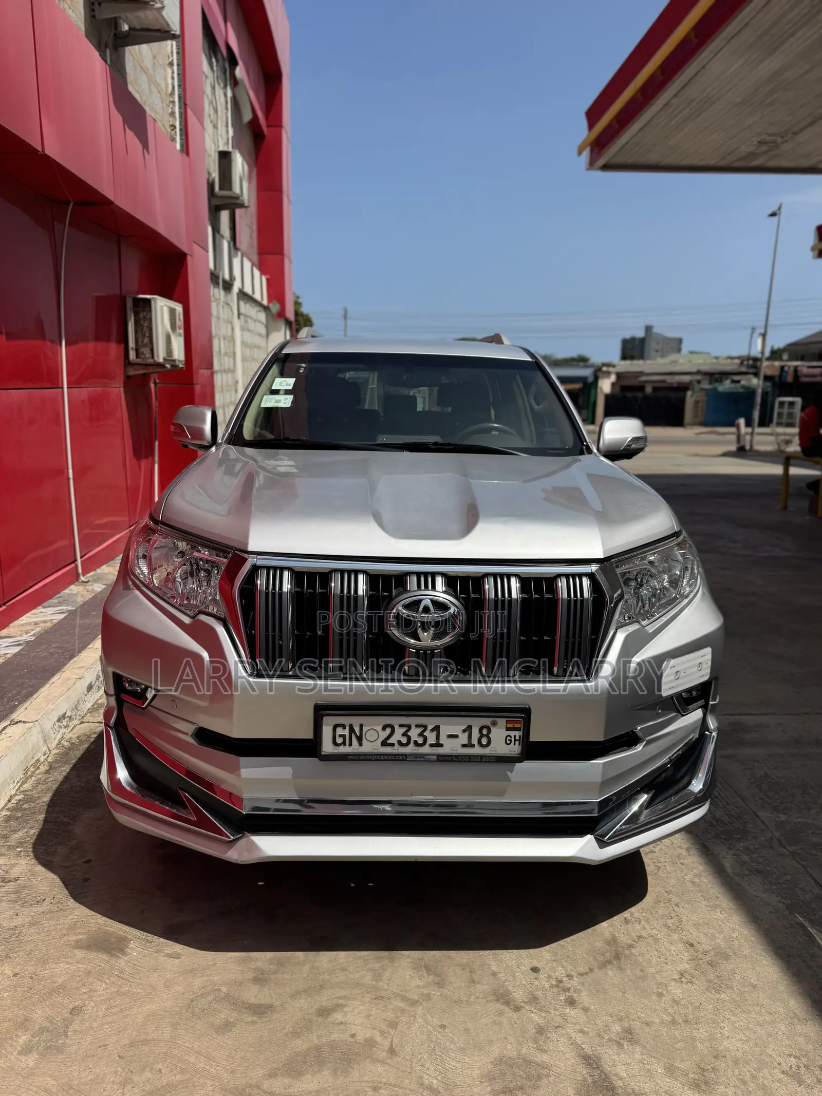 Toyota Land Cruiser Prado 2.7 2018 Silver