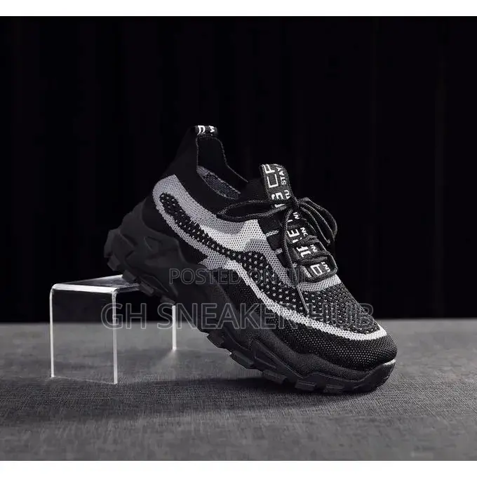 Casual Black Sneakers