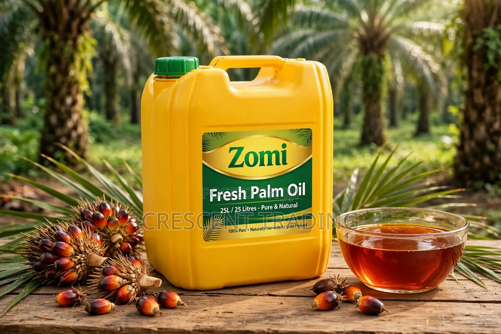 Fresh & Delicious Locally Made Zomi (Palm Oil) – Ready Today!