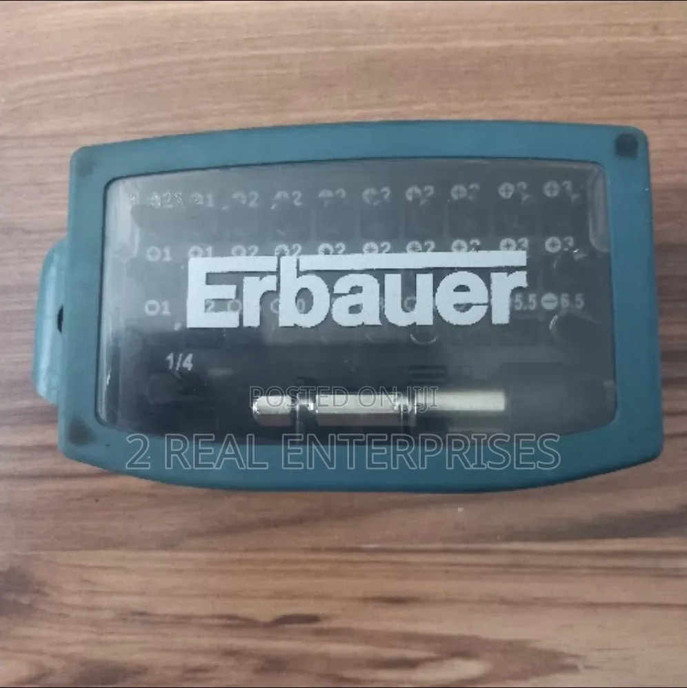 Erbauer 32-Piece Master Screwdriver Bit Set With Magnetic Bit Holder
