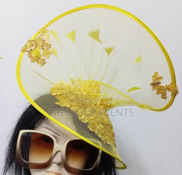 Fascinators With Beaded Bands.