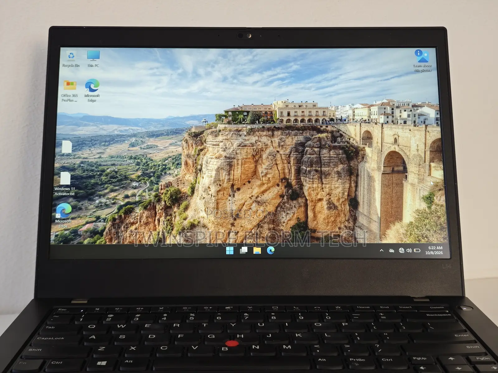 Laptop Lenovo ThinkPad L14 16GB AMD Ryzen 5 SSD 256GB