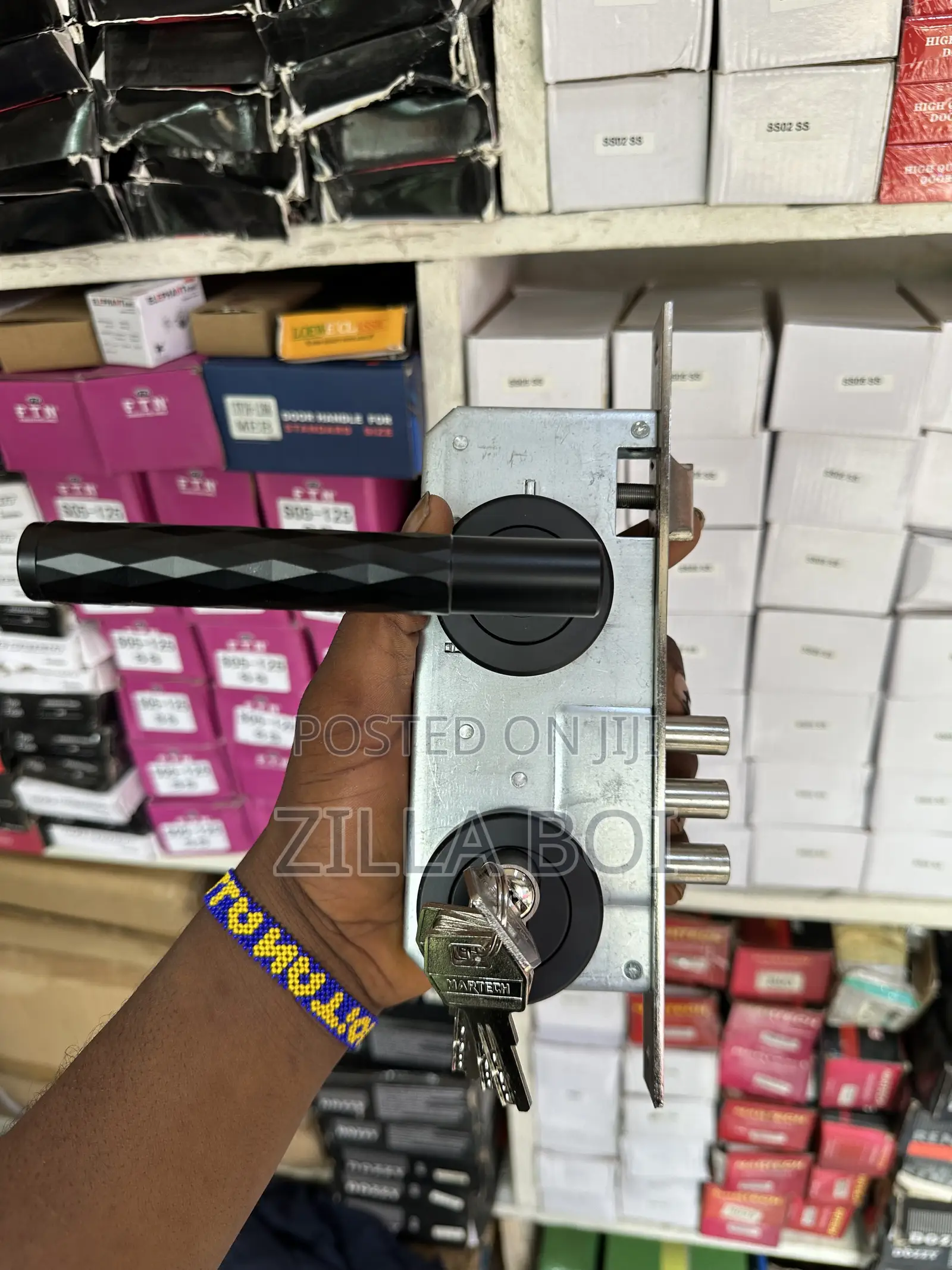 Seperate Black Lock