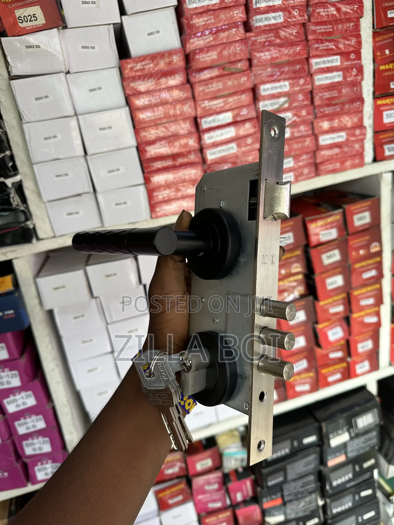 Seperate Black Lock