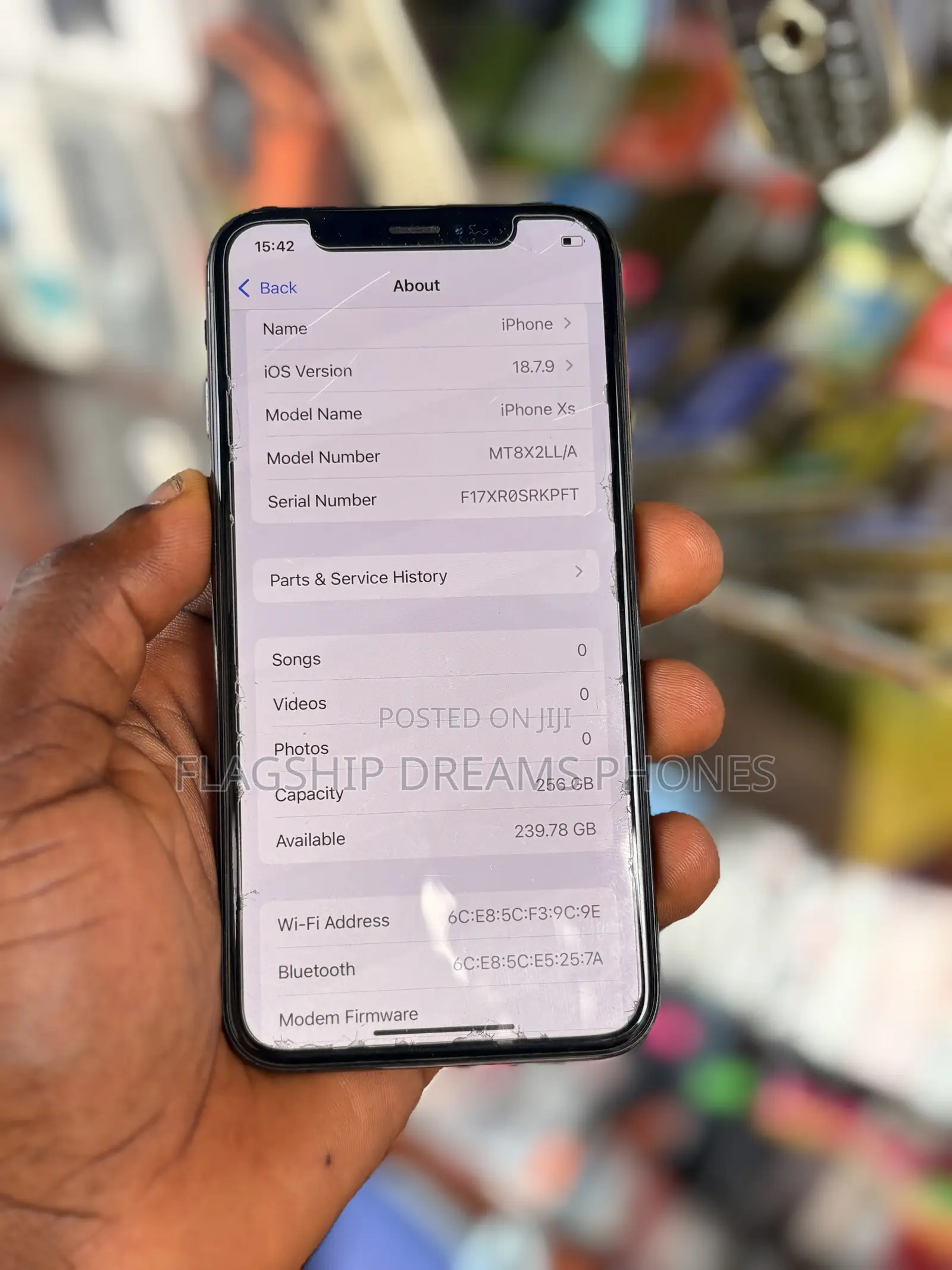Apple iPhone XS 256 GB Black