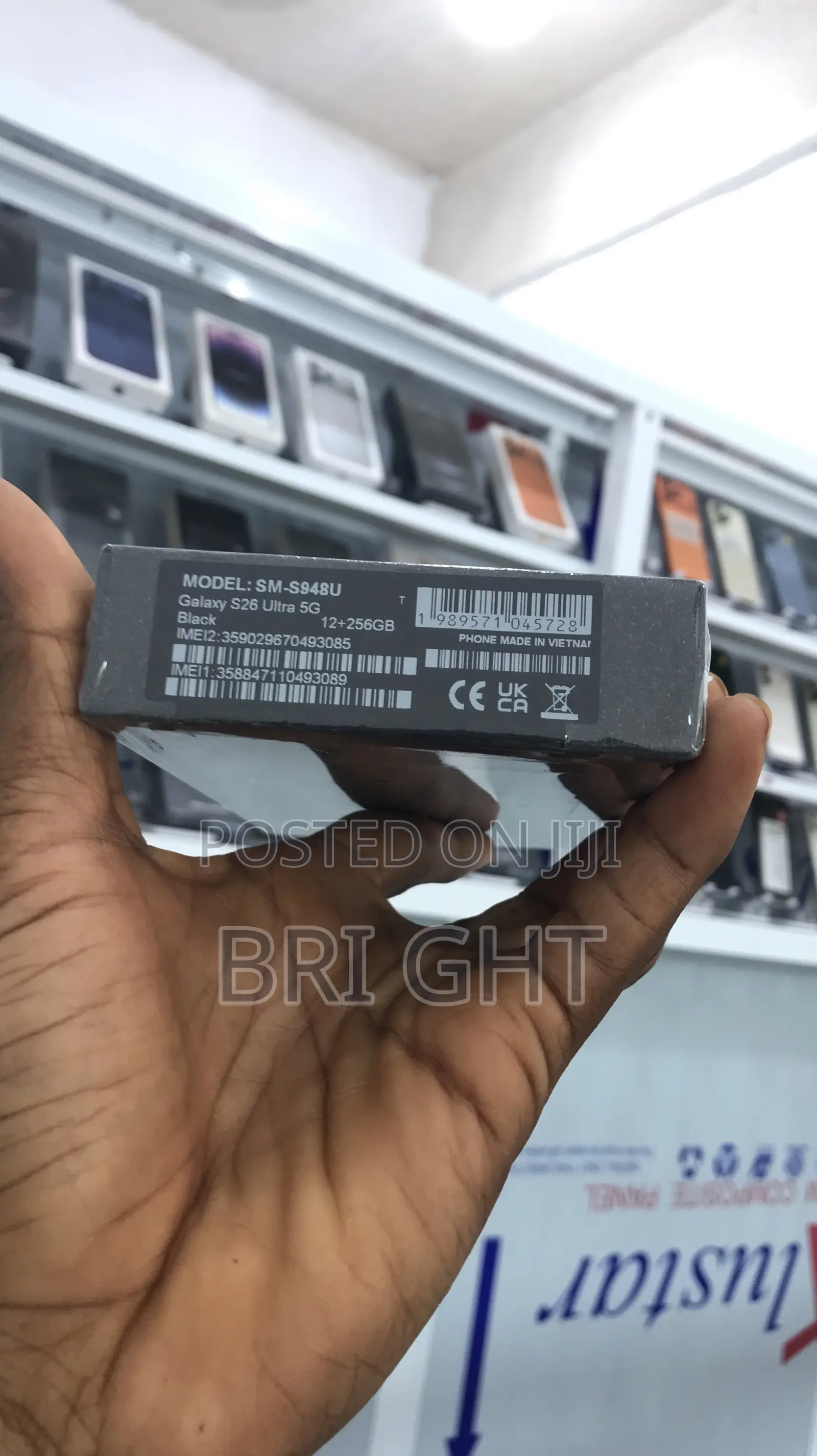 New Samsung Galaxy S26 Ultra 5G 256 GB Black