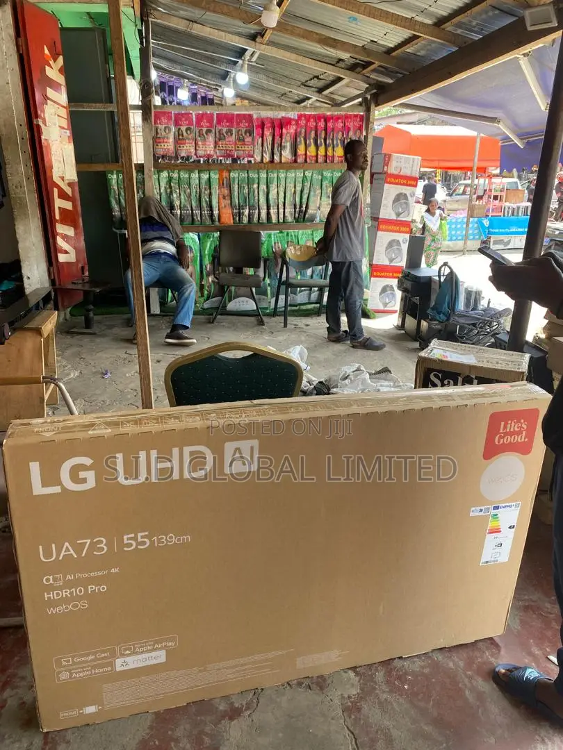 LG 55'' Uhd Ai Thin Q4k Smart TV -55ua73 Series-Original