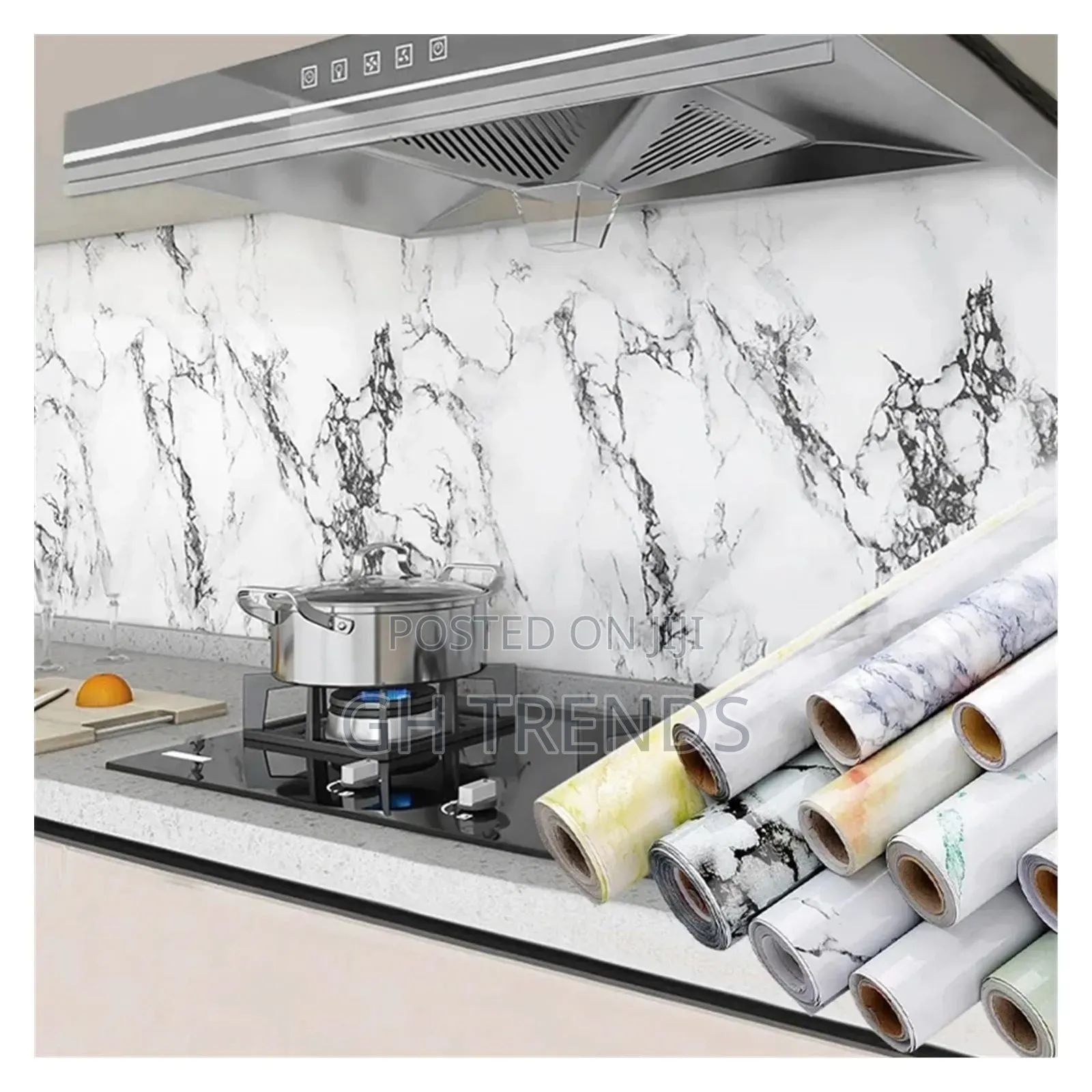 Kitchen Peel and Stick Stain Resistant