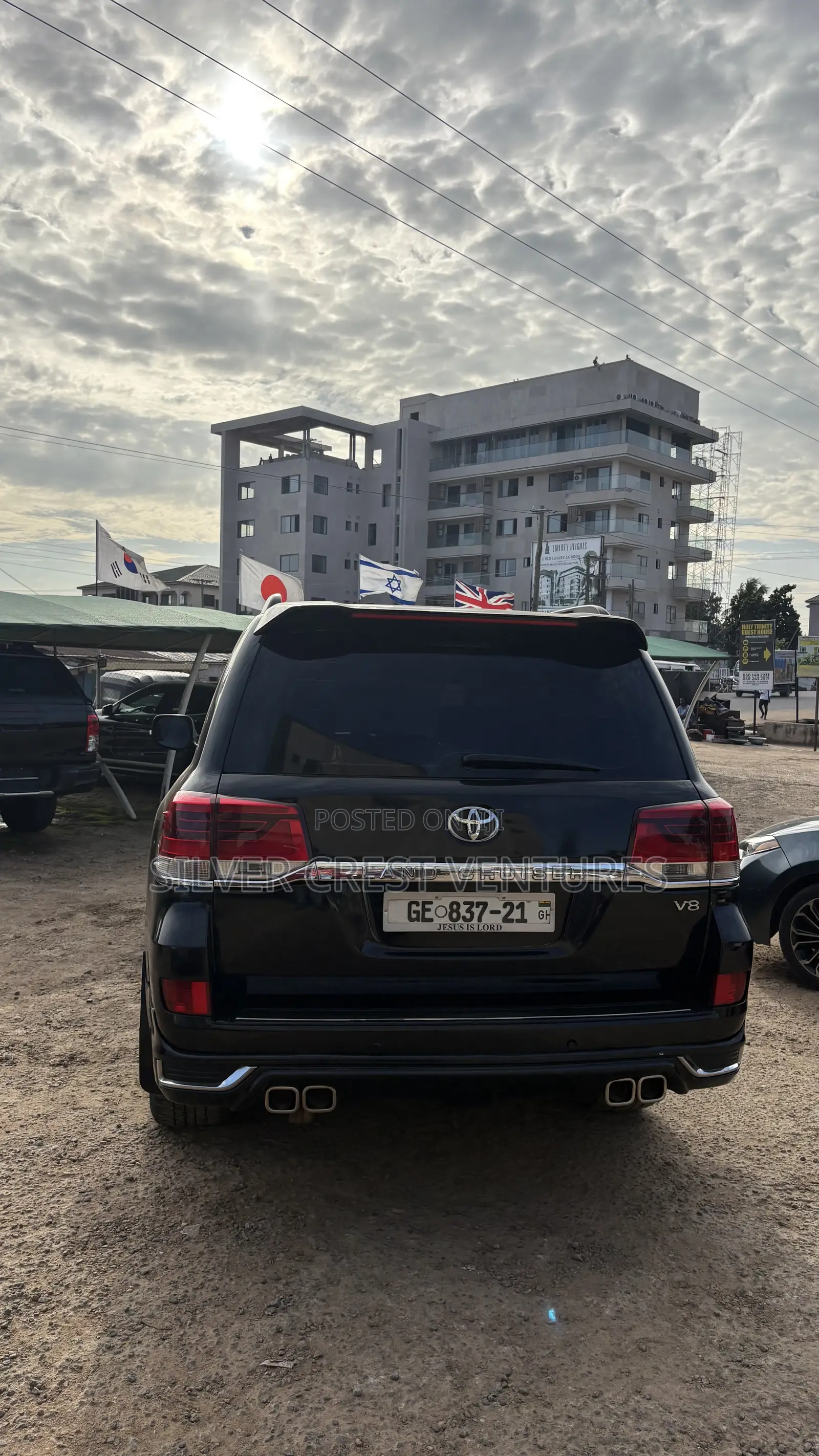 Toyota Land Cruiser 4.5 V8 DSL 2014 Black