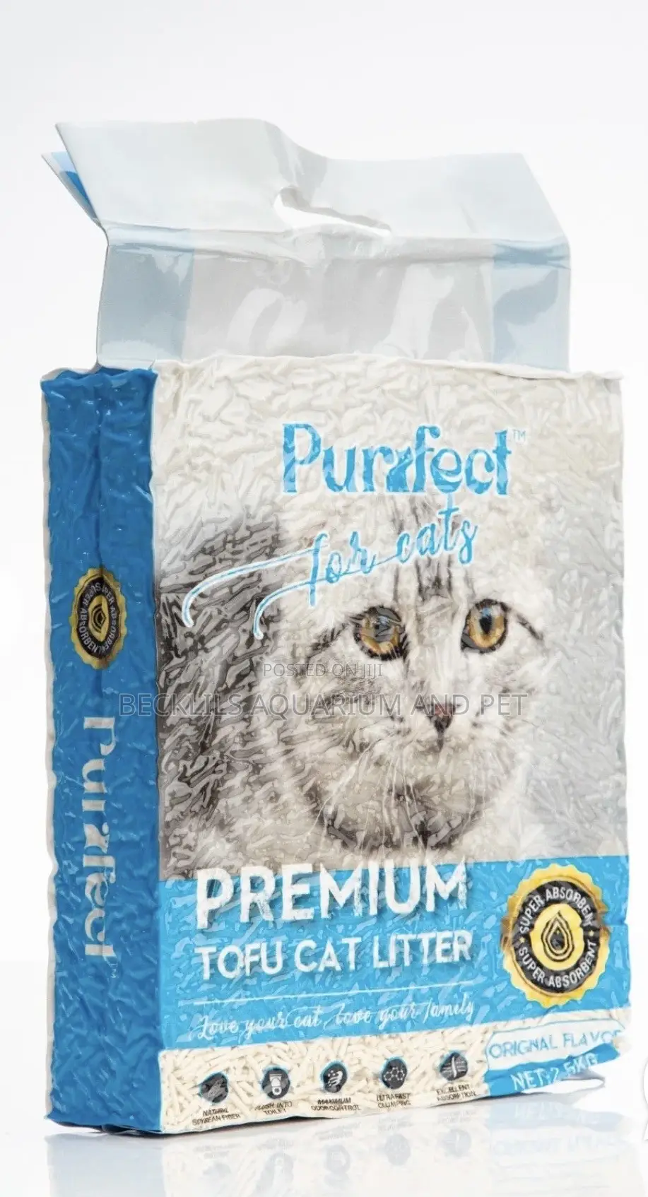 Premium Tufa Cat Litter With Bentonite