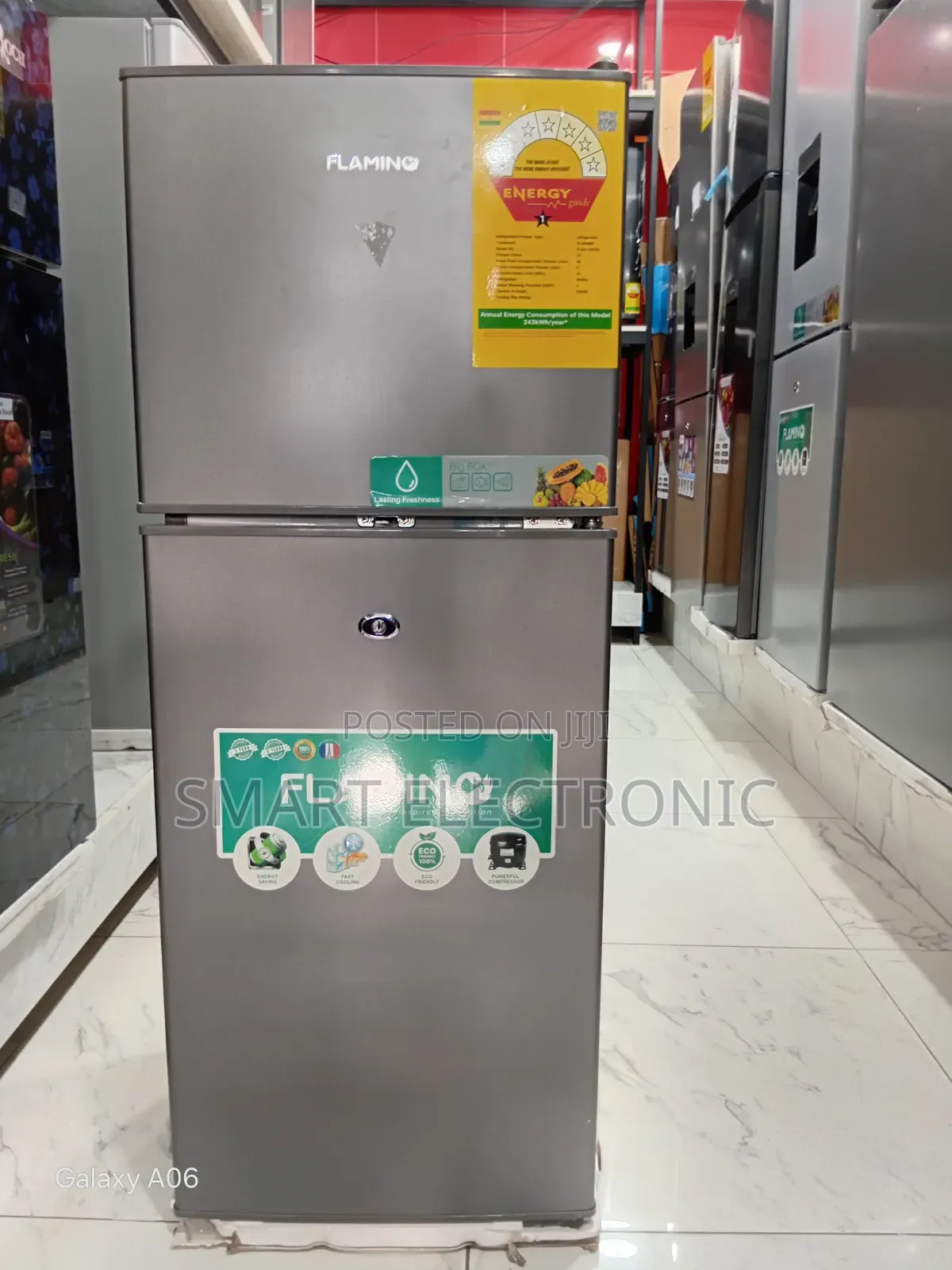 Flamino Fridge- Flamino Refrigerator Bring Homes Cooling Waters