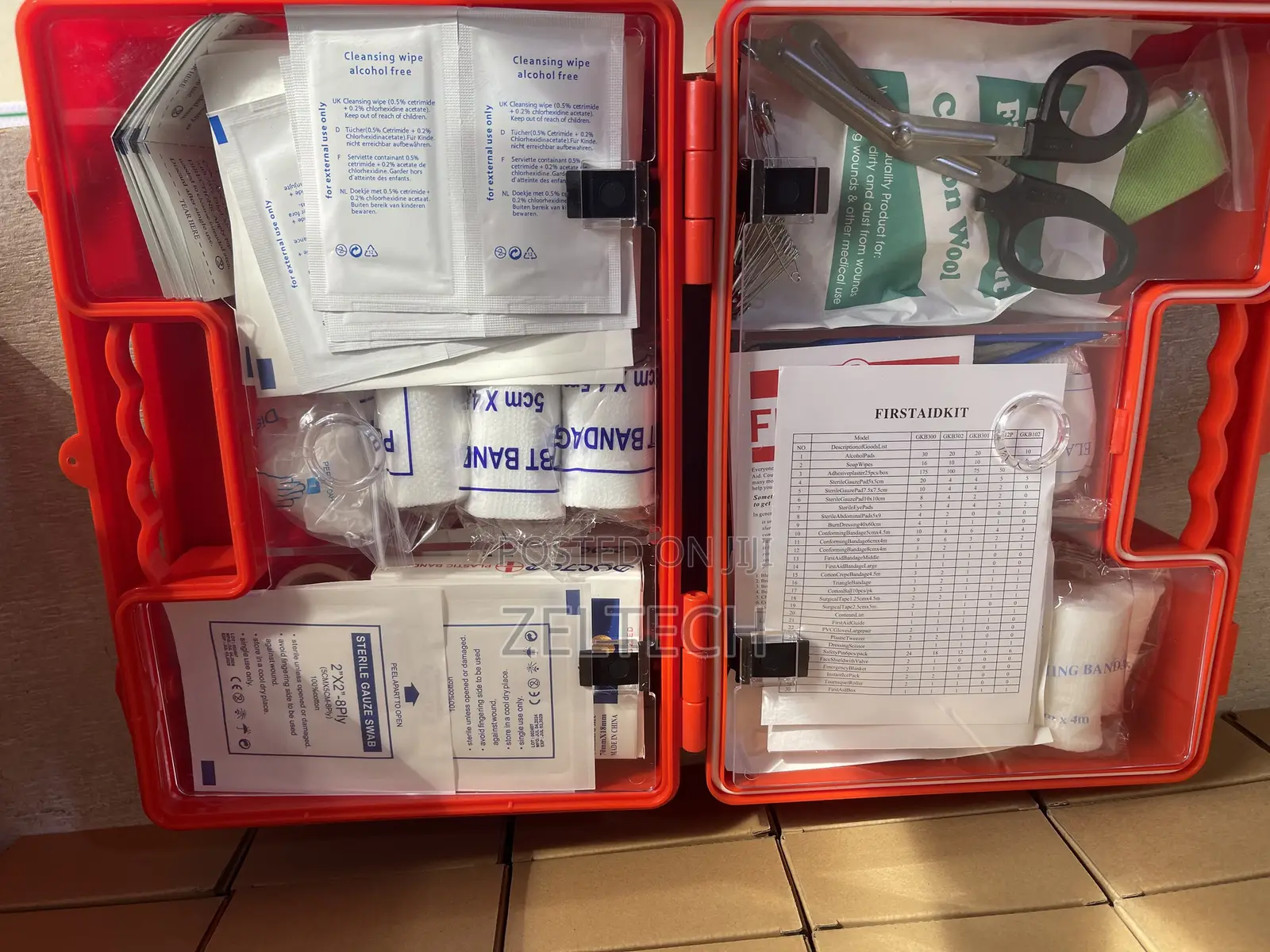 First Aid Kits for 25, 50
