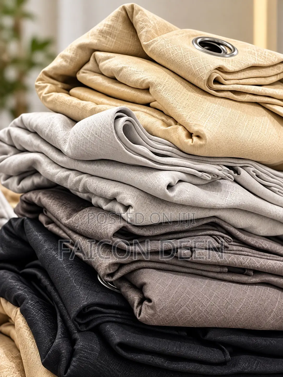 Magnificent Fabric Collections ;Sunblock Total Blackout Curtains