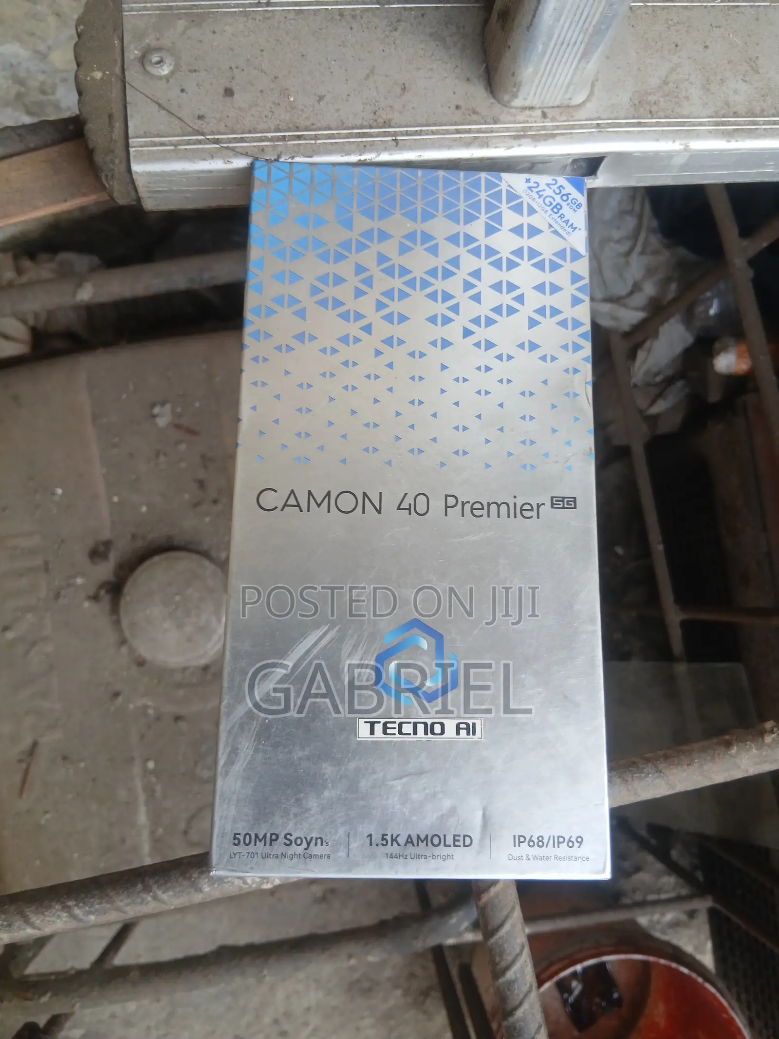 New Tecno Camon 40 Premier 5G 256 GB Blue