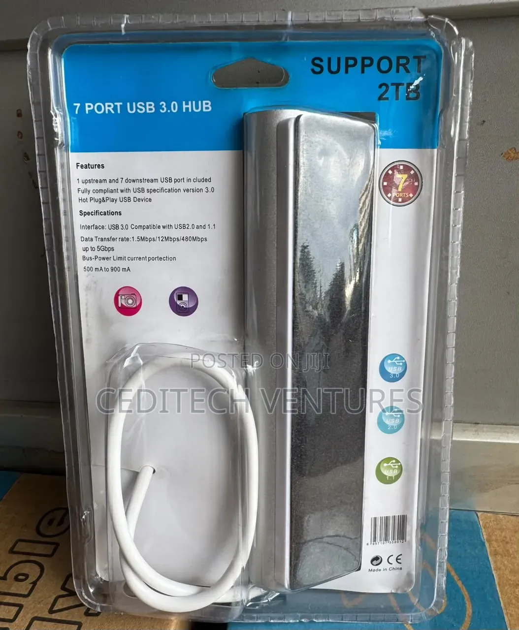 USB 3.0 Hub 6 Ports