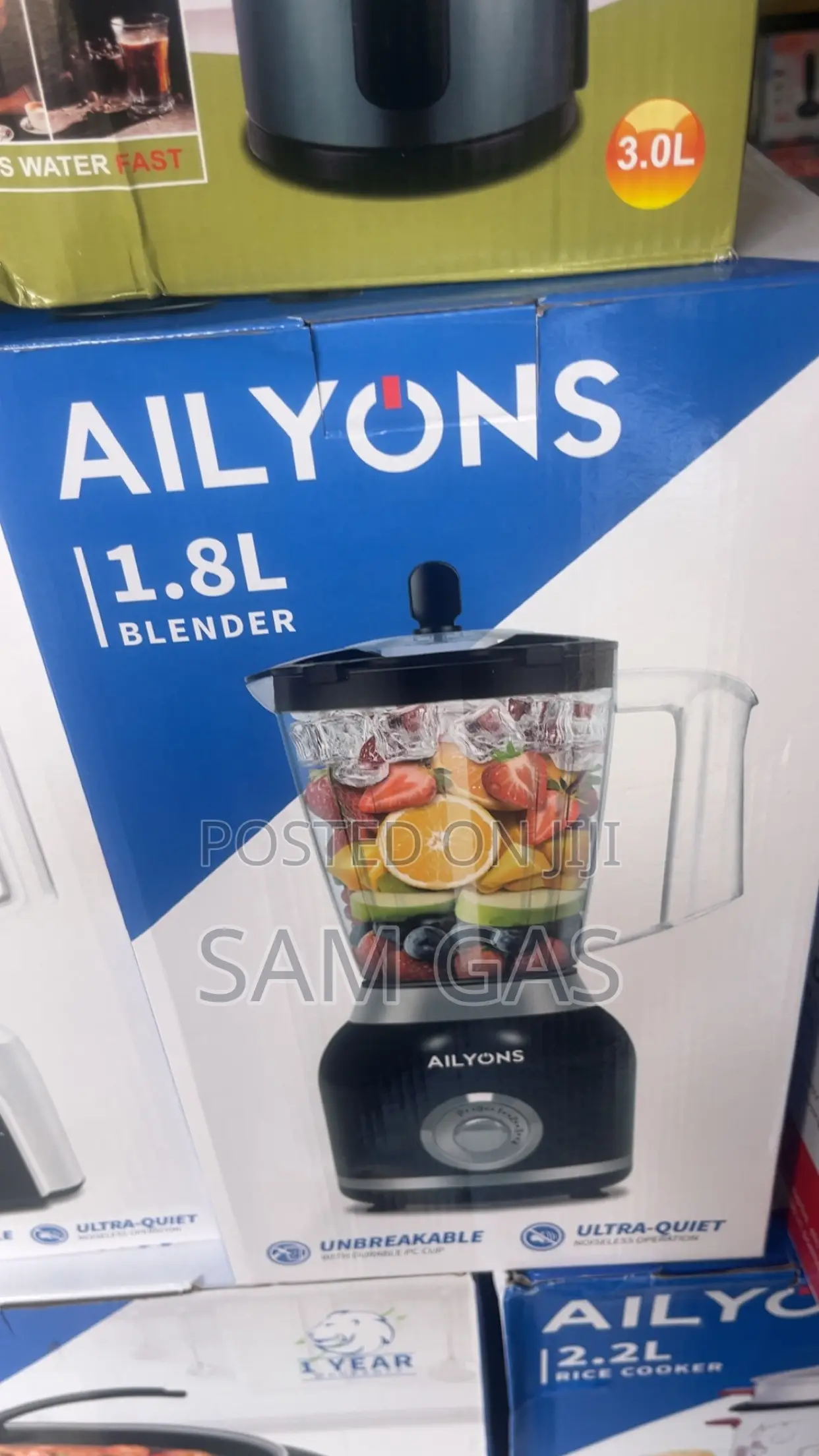 Ailyons Blender 1.8L