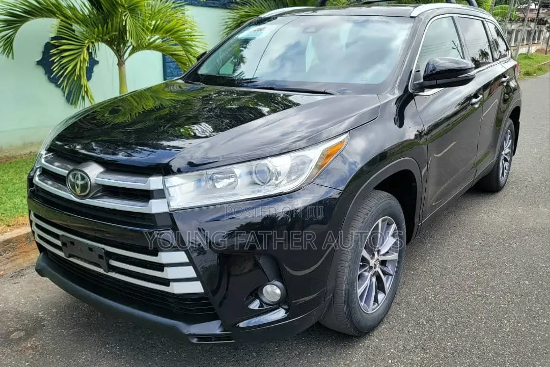 Toyota Highlander XLE 2019 Black
