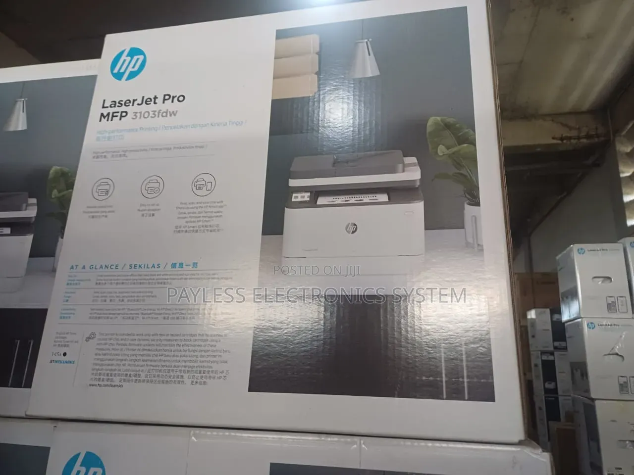 HP LaserJet Pro MFP 3103fdw Printer