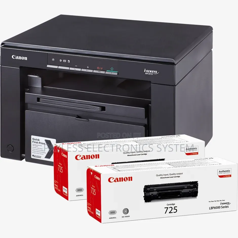 Canon I-Sensys MF3010 A4 Mono Multifunction Laser Printer