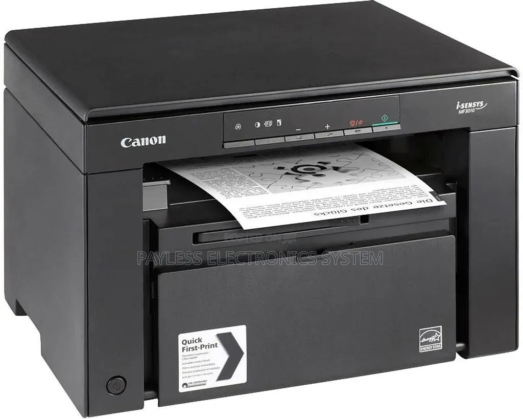 Canon I-Sensys MF3010 A4 Mono Multifunction Laser Printer