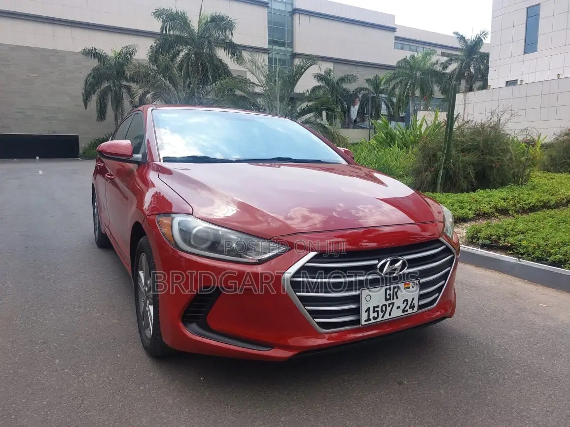 Hyundai Elantra 2017 Red