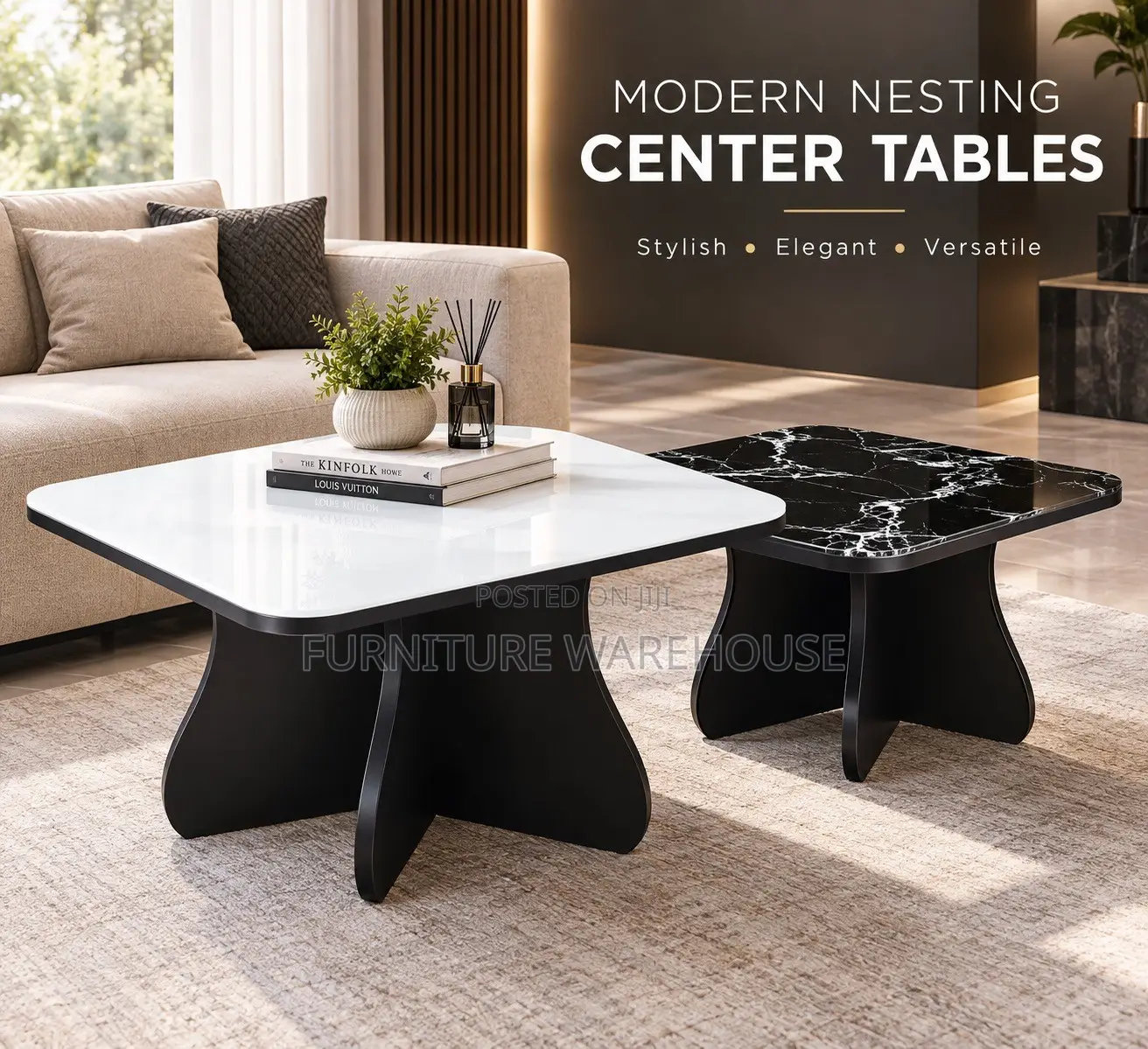 Modern Combined Center Table S