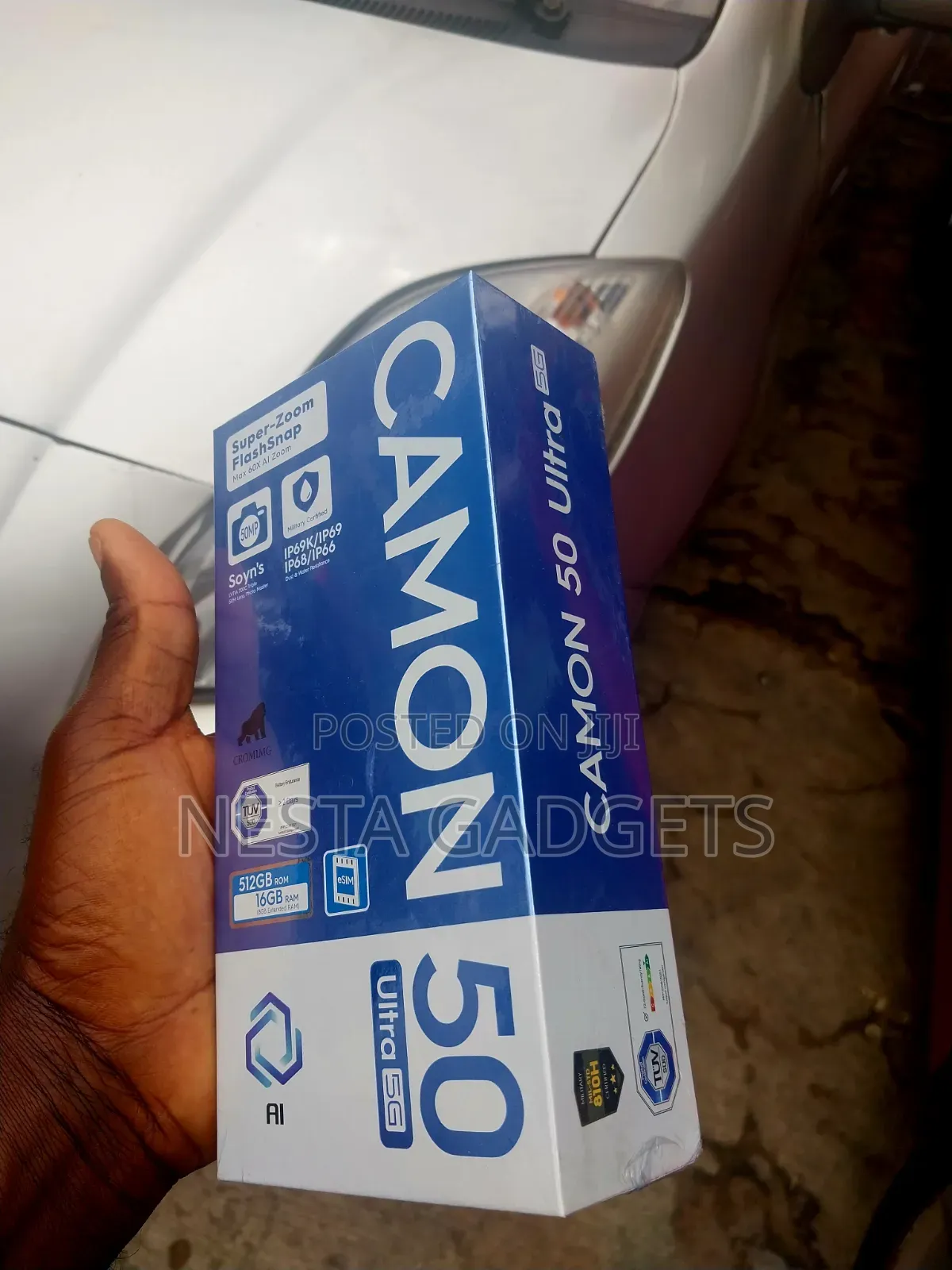 New Tecno Camon 50 Ultra 512 GB Purple
