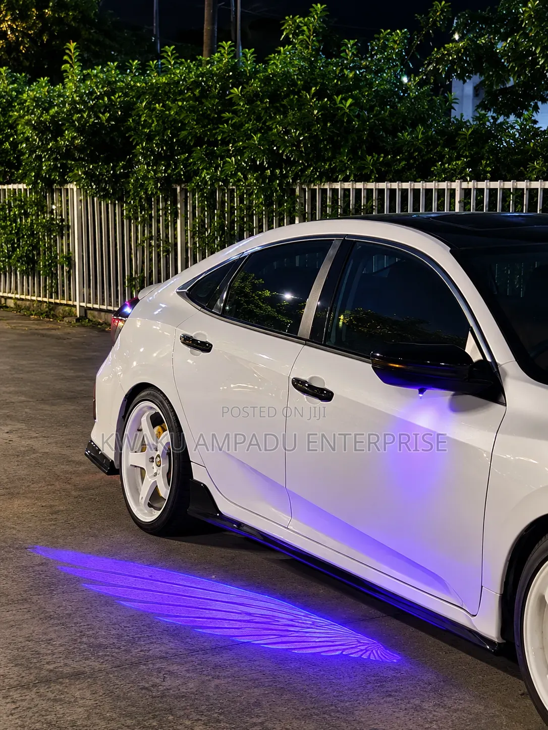 Car Angel Wing Projection Light