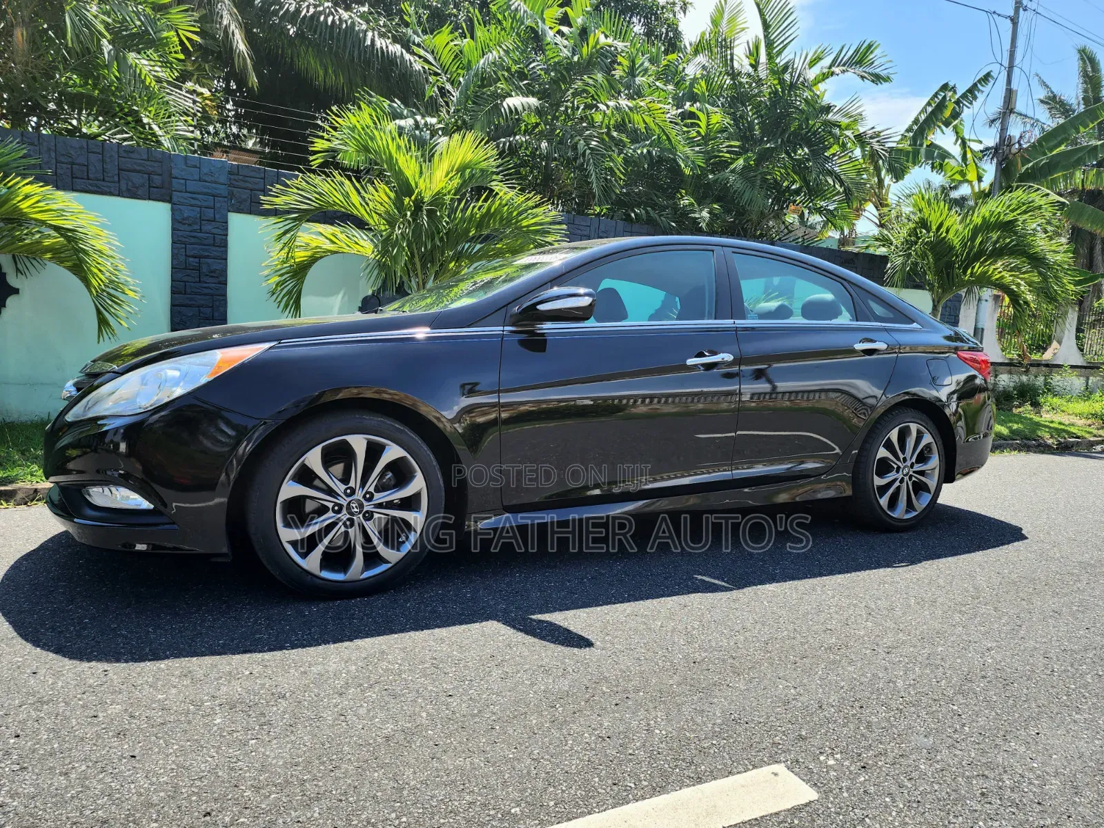 Hyundai Sonata SE 4dr Sedan (2.0L 4cyl Turbo 6A) 2014 Black