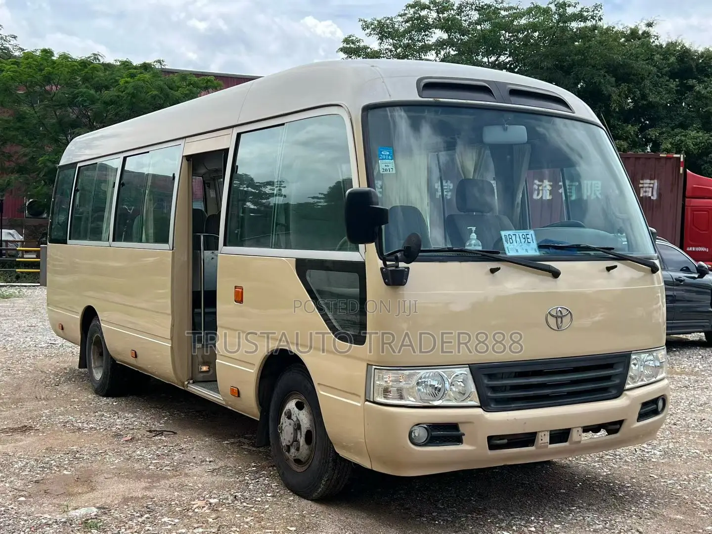 Toyota Coaster 2014 Beige