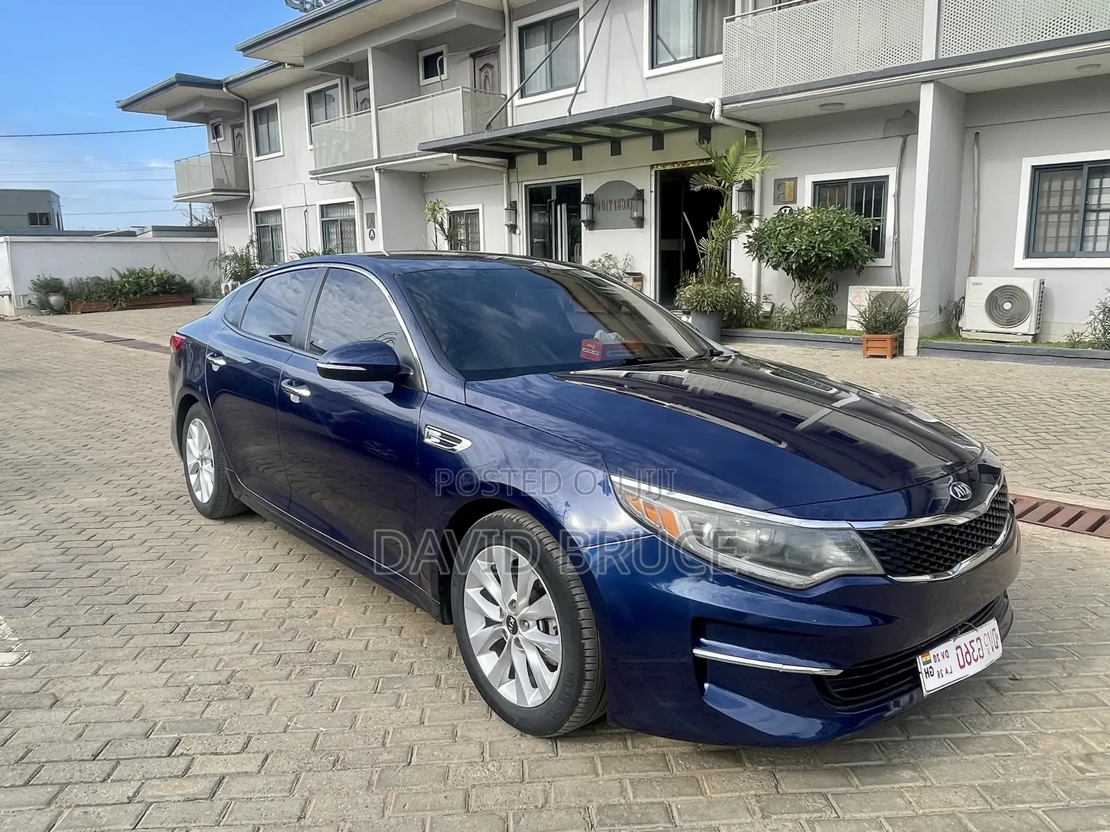 Kia Optima LX 4dr Sedan FWD (2.4L 4cyl 6M) 2017 Blue