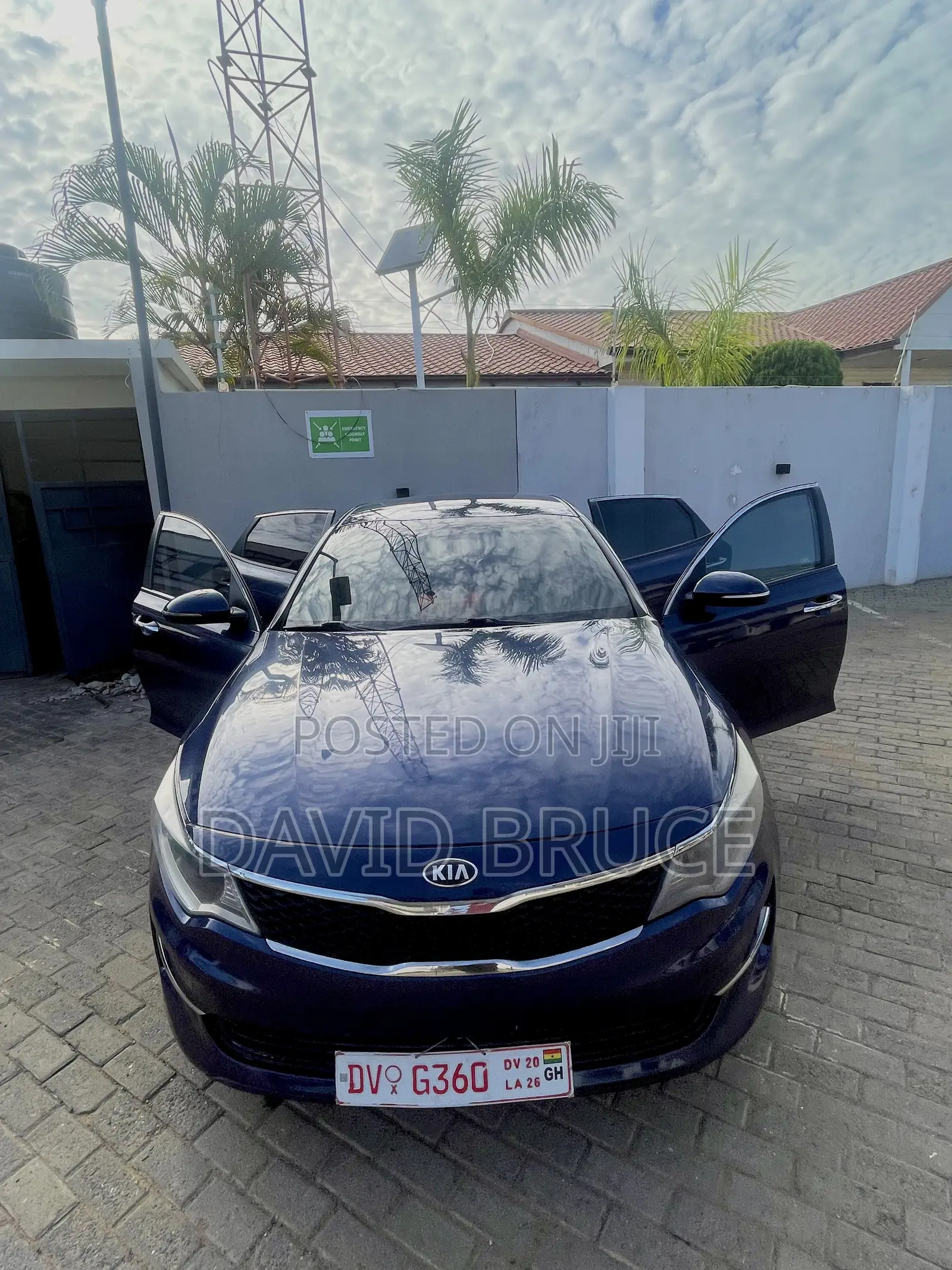 Kia Optima LX 4dr Sedan FWD (2.4L 4cyl 6M) 2017 Blue
